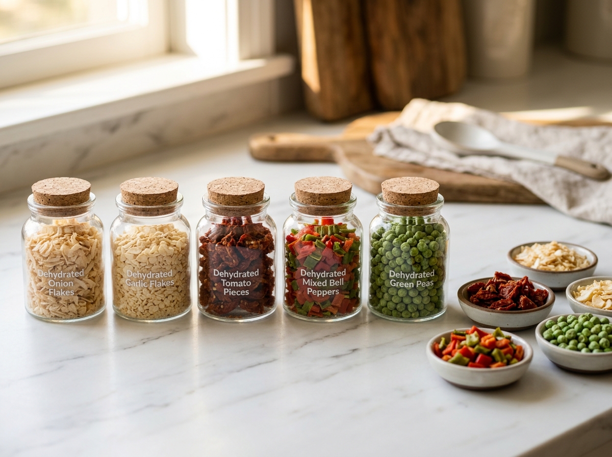 Dehydrated Vegetables - Axiora Exports