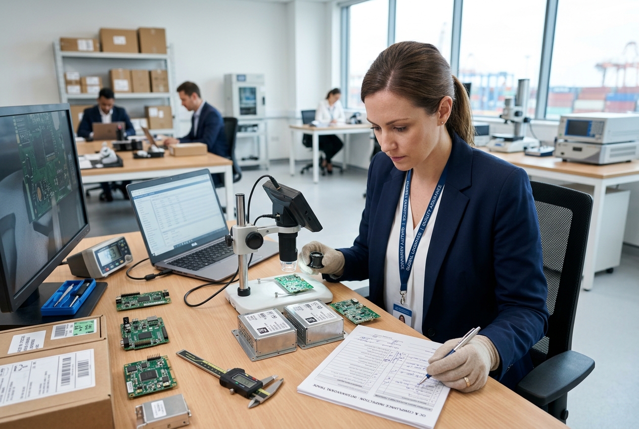 Axiora Exports Quality Inspection and Compliance